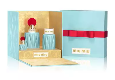 © Miu Miu Parfüm in hochwertiger Verpackung für junge Verbraucher