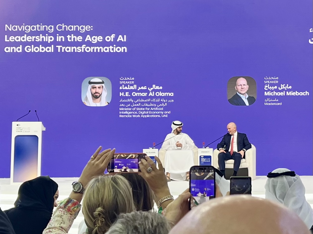 Mastercard CEO Dubai Future Forum